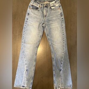 American Eagle Outfitters Light Wash Flare Jeans